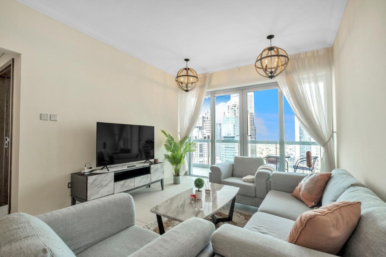 شقة Lovely 1bedroom 5min To Burjkhalifa Dubaimall *